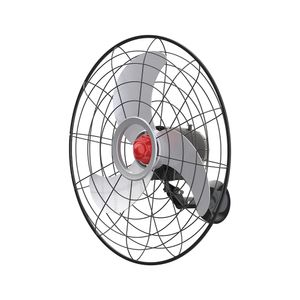 Ventilador Parede Oscilante 70cm Power Bivolt Cinza e Preto - 4201 - VENTISOL
