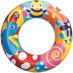 Boia Circular Verão 56cm com Estampas Sortidas - 36013 - BESTWAY