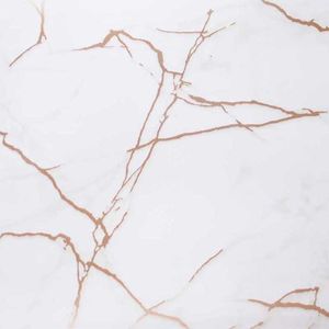 Papel Adesivo 45cm x 2 Metros Calacatta Branco Brilho - 320135C/2RD - CONTACT