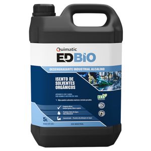 Desengraxante Industrial Biodegradável Quimatic ED Bio 5 Litros - DX2 - TAPMATIC
