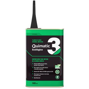 Super Fluido para Corte de Metais de Elevada Dureza Quimatic 3 500ml - AH1 - TAPMATIC