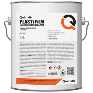 Plasti Film Emborrachamento a Frio Preto 3,6 Litros - CK3 - TAPMATIC