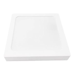 Painel Led Super Eco Sobrepor Quadrado 6 Watts 6500K Bivolt - 02912 - OUROLUX