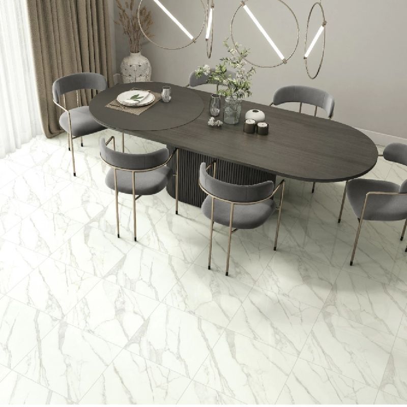 Piso Theo 57x57cm Caixa com 2,59m²/8 Peças - 03306 - CECAFI