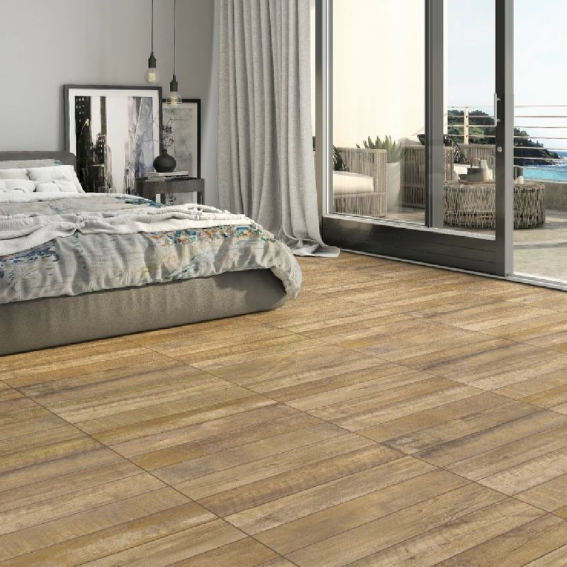 Piso Melinda 57x57cm Melinda Caixa com 2,59m²/8 Peças - 033031