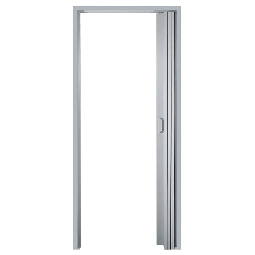 Porta Sanfonada 2,10x0,72cm Cinza - 20.141 - Plasflex
