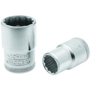 Soquete Estriado D-19 com Encaixe de 1/2"" x 14mm - 015.105 - GEDORE