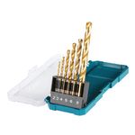Conjunto Brocas Hss Titânio 6 Peças 2 a 8mm - D-72833 - MAKITA