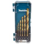 Conjunto Brocas Hss Titânio 6 Peças 2 a 8mm - D-72833 - MAKITA