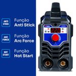 Inversora de Solda Flama 221 220 Volts Sem Mascara e Picareta - 99488 - BOXER