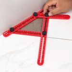 Gabarito Angular Multifunção Plástico 310mm x 50mm - CORTAG